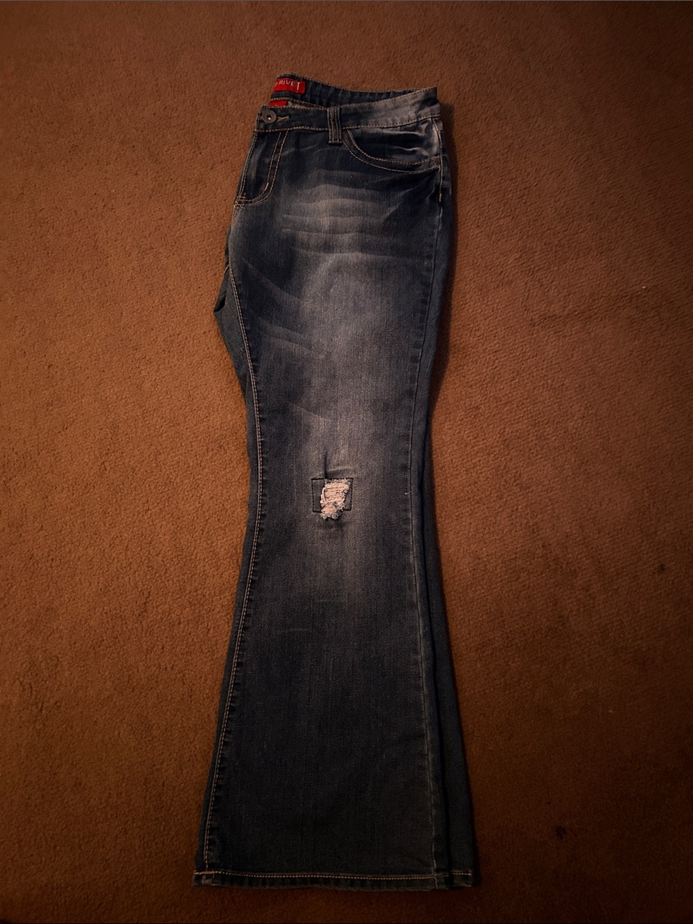 Flared Jeans, Red Rivet (17) - Picture 3 of 4